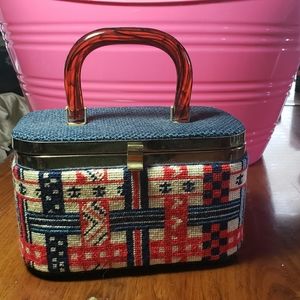 Vintage JR Florida Box Purse